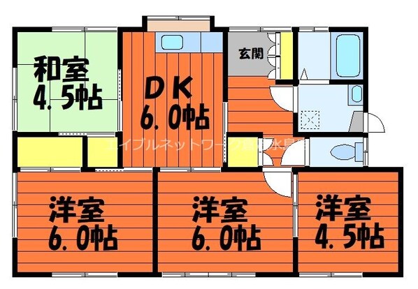 白楽町渡邉様借家の物件間取画像